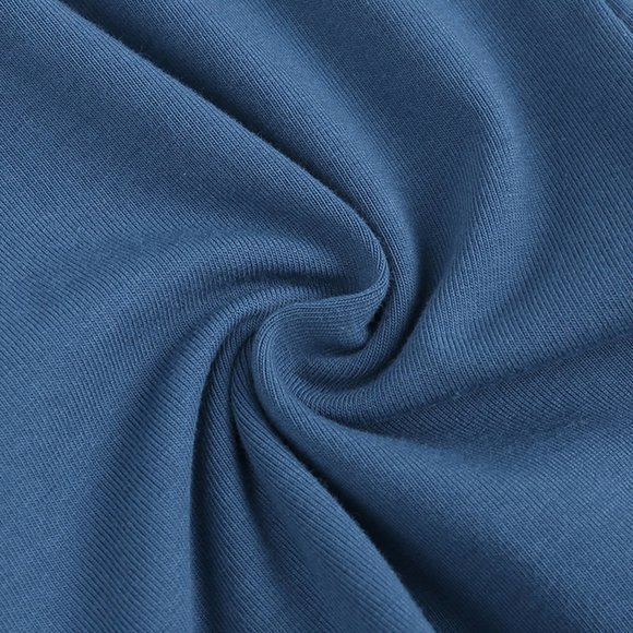 *NWT* BABY ROMPER Bodysuit Short Sleeve Long Leg Double Zipper Blue Cotton Boy - Picture 11 of 15